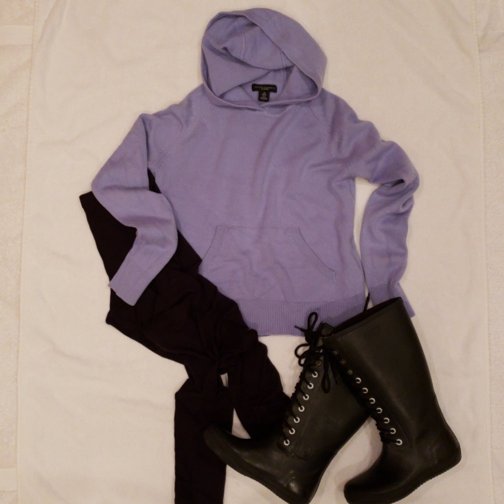 Banana republic cashmere hoodie